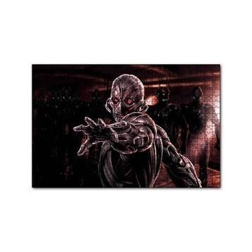 Cakapuzzle Ultron Supervillain ve Robotlar 120 Parça Ahşap Puzzle