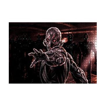 Cakapuzzle Ultron Supervillain ve Robotlar 120 Parça Ahşap Puzzle