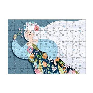 Cakapuzzle Uluslararası Kadınlar Günü Görseli Çizim 120 Parça Ahşap Puzzle