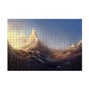 Cakapuzzle Usta Aşçı ve Yardımcıları Iş Başında Yağlıboya 120 Parça Puzzle