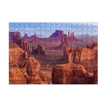 Cakapuzzle Utah Monument Vadisi Kumtaşları 120 Parça Ahşap Puzzle