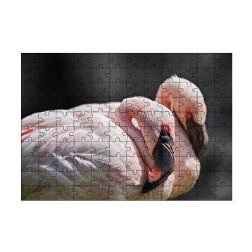 Cakapuzzle Uyuklayan Bir Çift Flamingo 120 Parça Ahşap Puzzle