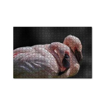 Cakapuzzle Uyuklayan Flamingolar 120 Parça Ahşap Puzzle