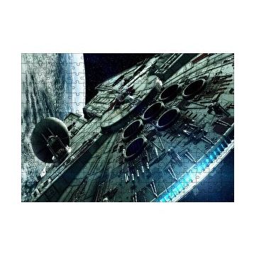 Cakapuzzle Uzay Gemisi Detay ve Dünya 120 Parça Ahşap Puzzle