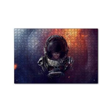 Cakapuzzle Uzay Güneş Işığı Astronot Görseli 120 Parça Puzzle