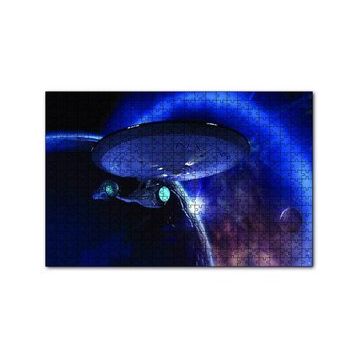 Cakapuzzle Uzay Yolu Gemisi 120 Parça Ahşap Puzzle
