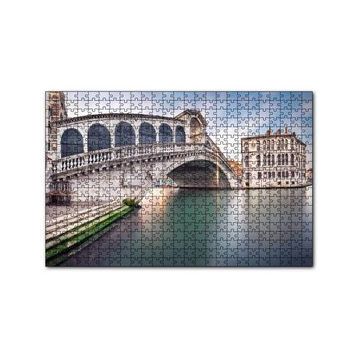 Cakapuzzle Venedik Rialto Köprüsü 120 Parça Ahşap Puzzle