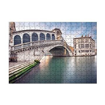 Cakapuzzle Venedik Rialto Köprüsü 120 Parça Ahşap Puzzle