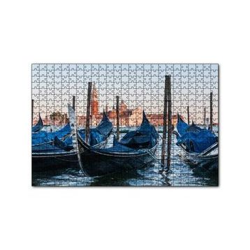 Cakapuzzle Venedikte Gondollar 120 Parça Ahşap Puzzle