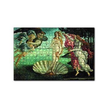 Cakapuzzle Venüs ün Yaratılışı 120 Parça Ahşap Puzzle