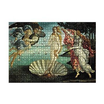 Cakapuzzle Venüs ün Yaratılışı 120 Parça Ahşap Puzzle