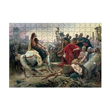Cakapuzzle Vercingetorix Jül Sezara Meydan Okuyor 120 Parça Ahşap Puzzle