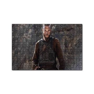 Cakapuzzle Viking Ragnar Lothbrok 120 Parça Ahşap Puzzle