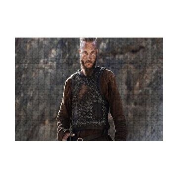 Cakapuzzle Viking Ragnar Lothbrok 120 Parça Ahşap Puzzle