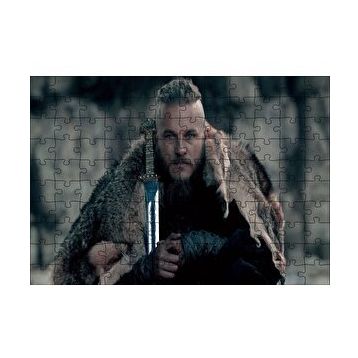 Cakapuzzle Viking Travis Fimmel 120 Parça Ahşap Puzzle