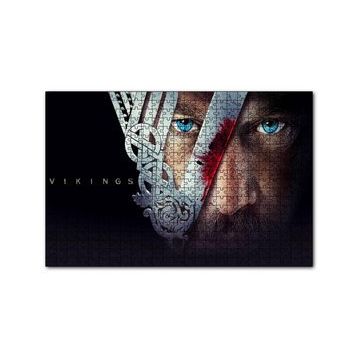 Cakapuzzle Vikingle 120 Parça Ahşap Puzzle
