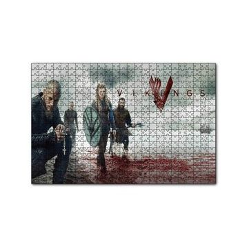 Cakapuzzle Vikingler Savaş Sonu 120 Parça Ahşap Puzzle