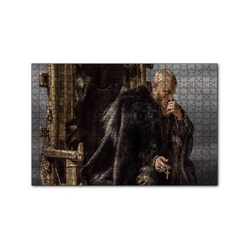 Cakapuzzle Vikingler Taht Travis Fimmel 120 Parça Ahşap Puzzle