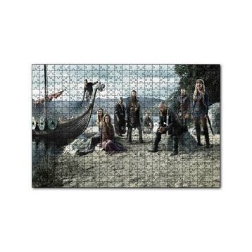 Cakapuzzle Vikingler Tüm Karakterler 120 Parça Ahşap Puzzle