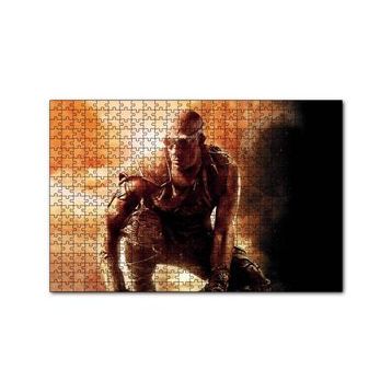 Cakapuzzle Vin Diesel Riddick 2013 Film Afişi 120 Parça Ahşap Puzzle
