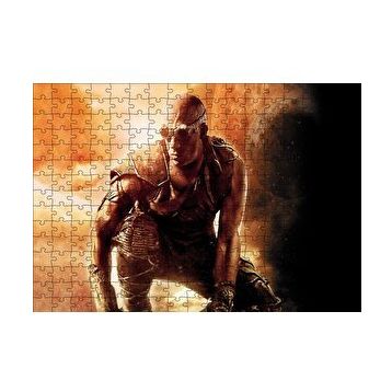Cakapuzzle Vin Diesel Riddick 2013 Film Afişi 120 Parça Ahşap Puzzle