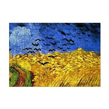 Cakapuzzle Vincent Van Gogh Buğday Tarlası Ve Kargalar 120 Parça Ahşap Puzzle