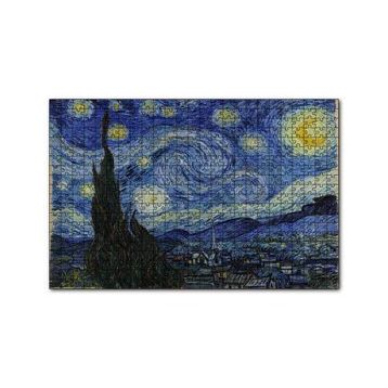 Cakapuzzle Vincent Van Gogh Deliliğin Kıyılarında 120 Parça Ahşap Puzzle
