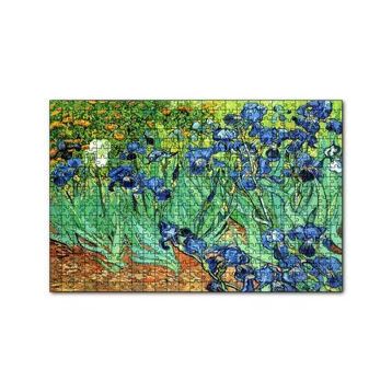 Cakapuzzle Vincent Van Gogh İrislerim Resim 120 Parça Ahşap Puzzle