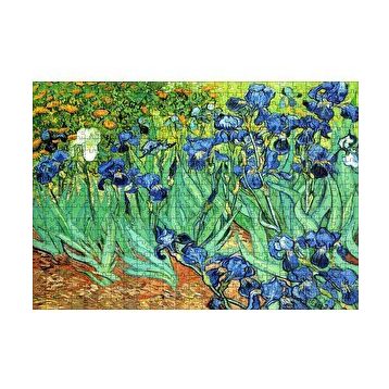 Cakapuzzle Vincent Van Gogh İrislerim Resim 120 Parça Ahşap Puzzle