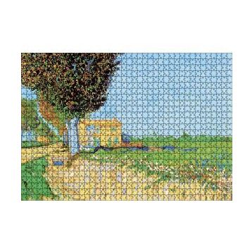 Cakapuzzle Vincent Van Gogh Lane Near Arles 120 Parça Ahşap Puzzle