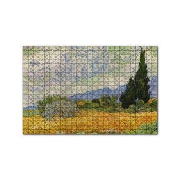 Cakapuzzle Vincent Van Gogh Selvili Buğday Tarlası 120 Parça Ahşap Puzzle