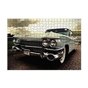 Cakapuzzle Vintage Araba 120 Parça Ahşap Puzzle