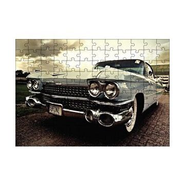 Cakapuzzle Vintage Araba 120 Parça Ahşap Puzzle
