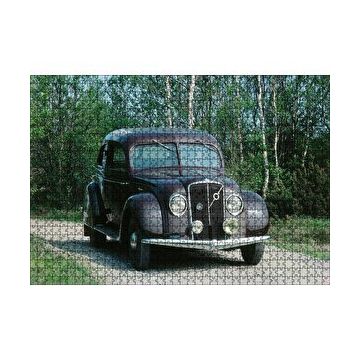 Cakapuzzle Volvo PV36 Carioca Modeli İle Ormanda Gezinti 120 Parça Ahşap Puzzle
