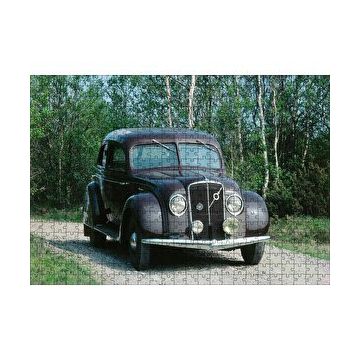 Cakapuzzle Volvo PV36 Carioca Modeli İle Ormanda Gezinti 120 Parça Ahşap Puzzle