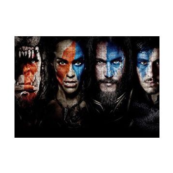 Cakapuzzle Warcraft Karakterleri 120 Parça Ahşap Puzzle