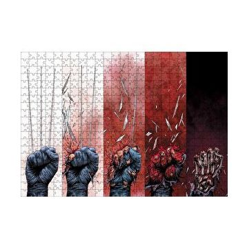 Cakapuzzle Wolverine Ölümü Çizgi Roman Kapağı Görseli 120 Parça Ahşap Puzzle