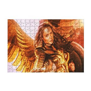 Cakapuzzle Wonder Woman 120 Parça Ahşap Puzzle
