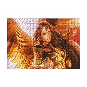 Cakapuzzle Wonder Woman 120 Parça Ahşap Puzzle