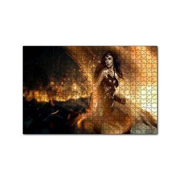 Cakapuzzle Wonder Woman Gal Gadot 120 Parça Ahşap Puzzle