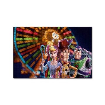 Cakapuzzle Woody Buzz Lightyear Bo Peep 120 Parça Ahşap Puzzle