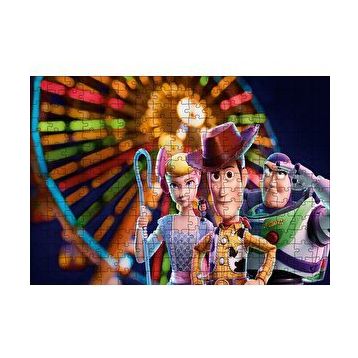 Cakapuzzle Woody Buzz Lightyear Bo Peep 120 Parça Ahşap Puzzle