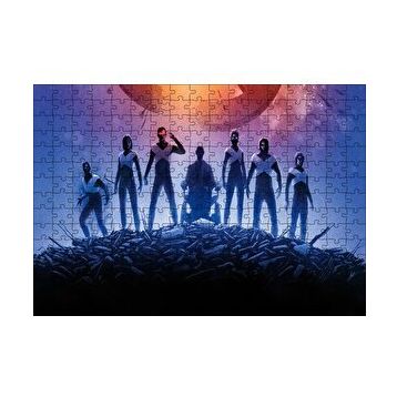 Cakapuzzle X Men Dark Phoenix Kahramanlar 120 Parça Ahşap Puzzle