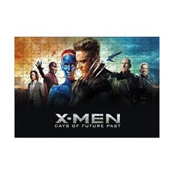 Cakapuzzle X Men Days of Future Görsel 120 Parça Ahşap Puzzle