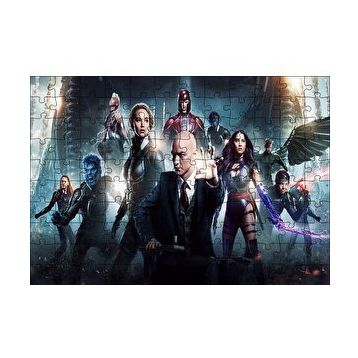Cakapuzzle X Men Ekip 120 Parça Ahşap Puzzle