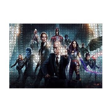 Cakapuzzle X Men Ekip 120 Parça Ahşap Puzzle