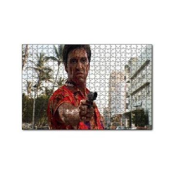 Cakapuzzle Yaralı Yüz Kan Revan İçinde 120 Parça Ahşap Puzzle