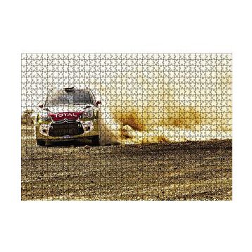 Cakapuzzle Yarış Arabası 120 Parça Ahşap Puzzle