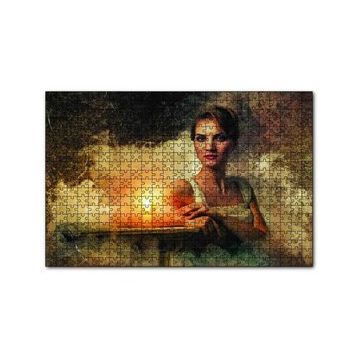 Cakapuzzle Yaşam Koçu Kadın 120 Parça Ahşap Puzzle