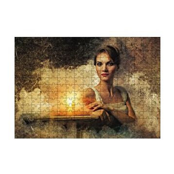 Cakapuzzle Yaşam Koçu Kadın 120 Parça Ahşap Puzzle